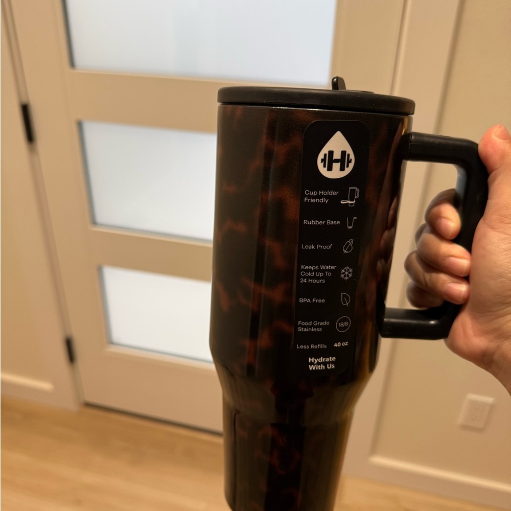 Tortoise Shell Travel Mug